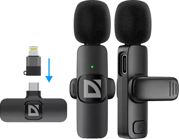 Defender - Петличный микрофон Talky-138 Defender - Петличный микрофон Talky-138