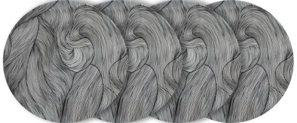 Defender - Набор салфеток сервировочных Plume Defender - Набор салфеток сервировочных Plume