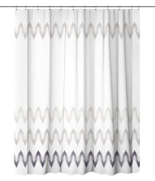 Defender - Штора для ванной Geometry L-01