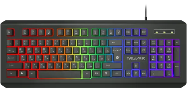 Defender - Проводная игровая клавиатура Talvar GK-558