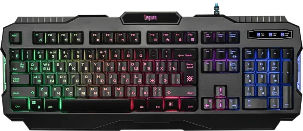 Defender - Проводная игровая клавиатура Legion GK-010DL