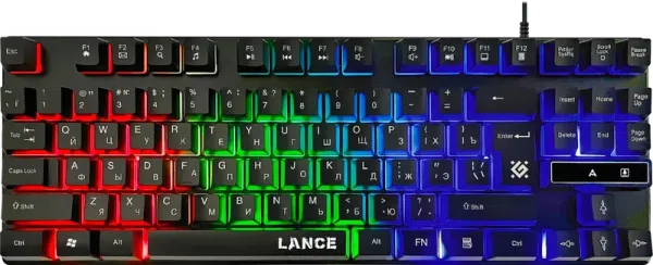 Defender - Проводная игровая клавиатура Lance GK-012
